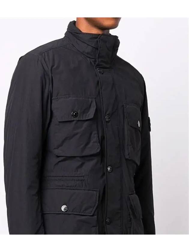 Naslan Light Watro Primaloft TC Field Jacket Black - STONE ISLAND - BALAAN 4