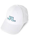 Angus Embroidered Logo Ball Cap White - J.LINDEBERG - BALAAN 2