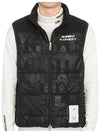 Logo Down Vest Black - HORN GARMENT - BALAAN 3