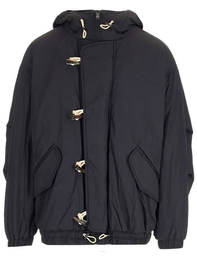 Dasmo Hooded Jacket Black - ISABEL MARANT - BALAAN 3