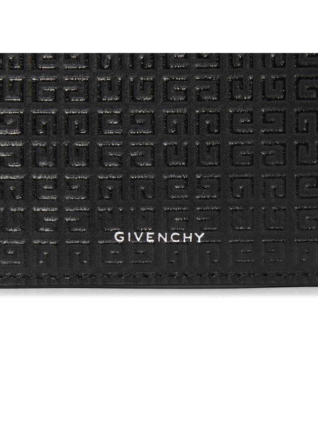 4G Calfskin Leather Half Wallet Black - GIVENCHY - BALAAN 8