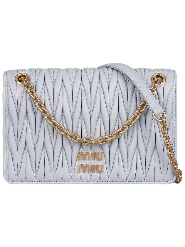 Matelasse chain shoulder bag mini 5BP065 N88 F0591 - MIU MIU - BALAAN 2