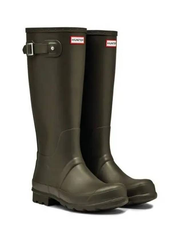 Men's Original Tall Wellington Rain Boots Dark Olive - HUNTER - BALAAN 2