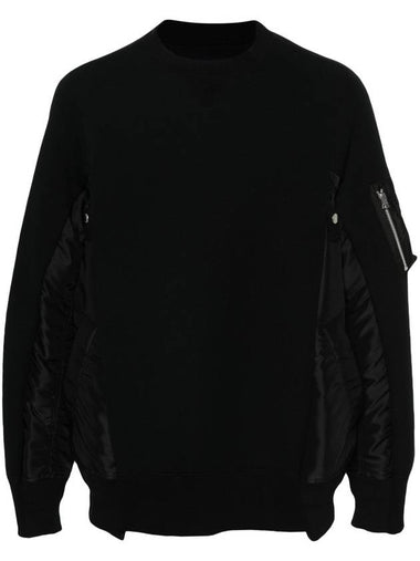 Sacai Sweaters Black - SACAI - BALAAN 1