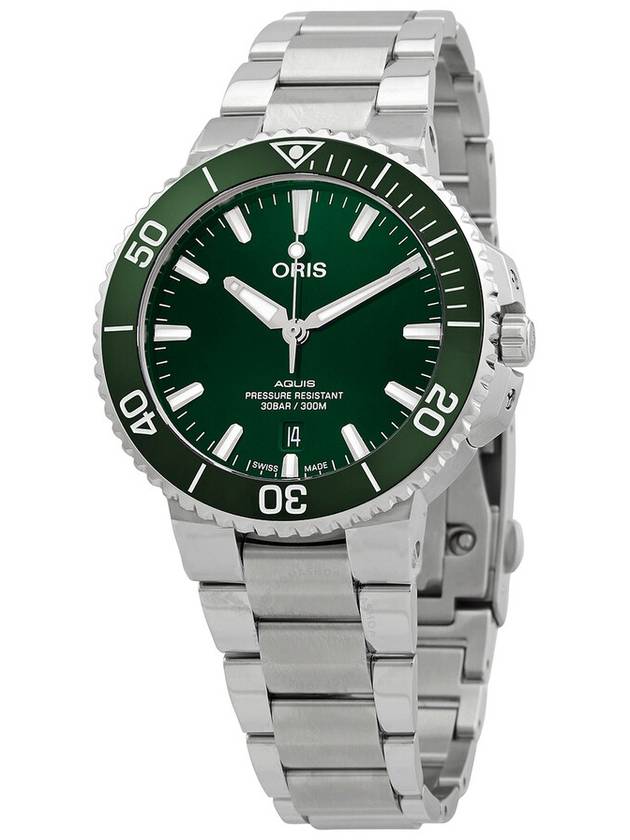 Oris Automatic Green Dial Watch 01 733 7766 4157-07 8 22 05PEB - ORIS - BALAAN 1