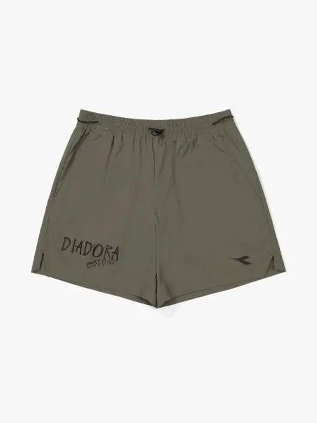 Diadora Rock Run Woven Shorts KHAKI - DIADORA - BALAAN 1