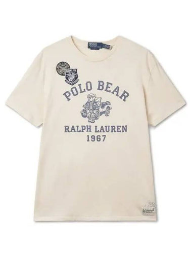 Classic Fit Polo Bear Jersey T Shirt White - POLO RALPH LAUREN - BALAAN 1