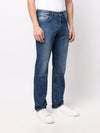 Men's Logo Patch Jean Blue - AMI - BALAAN 4