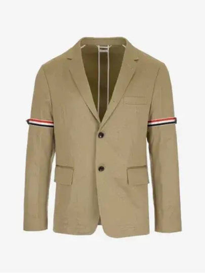 Armband Unconstructed Classic Jacket Navy Beige - THOM BROWNE - BALAAN 2