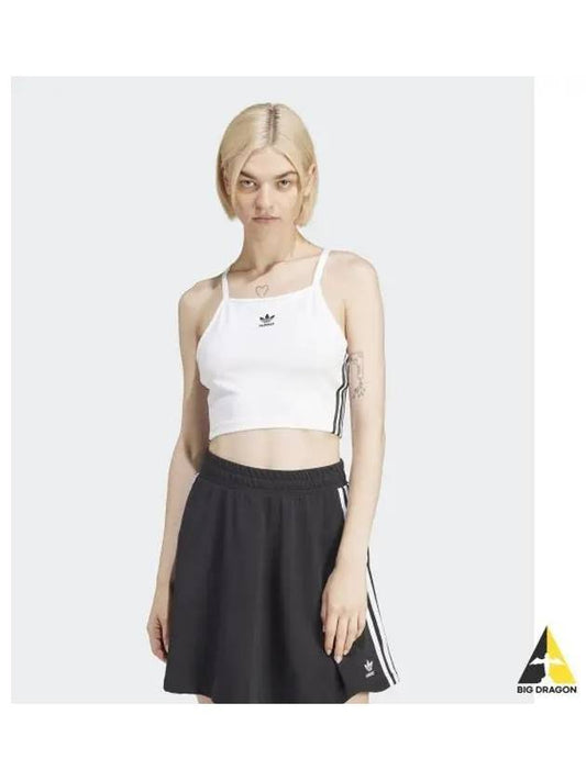 adidas 3S Crop Top White IN8377 - ADIDAS - BALAAN 1