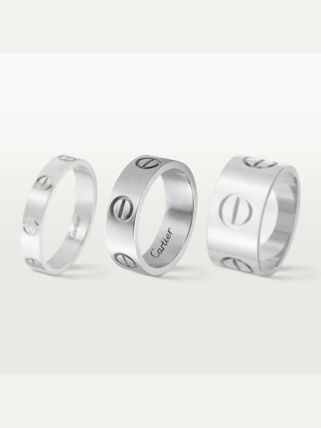 Love Ring White Gold Silver - CARTIER - BALAAN 6