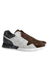 Run Away Monogram Canvas Low Top Sneakers - LOUIS VUITTON - BALAAN 1