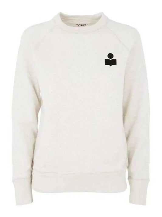 Women's Mila Logo Crew Neck Sweatshirt Ecru - ISABEL MARANT - BALAAN 2