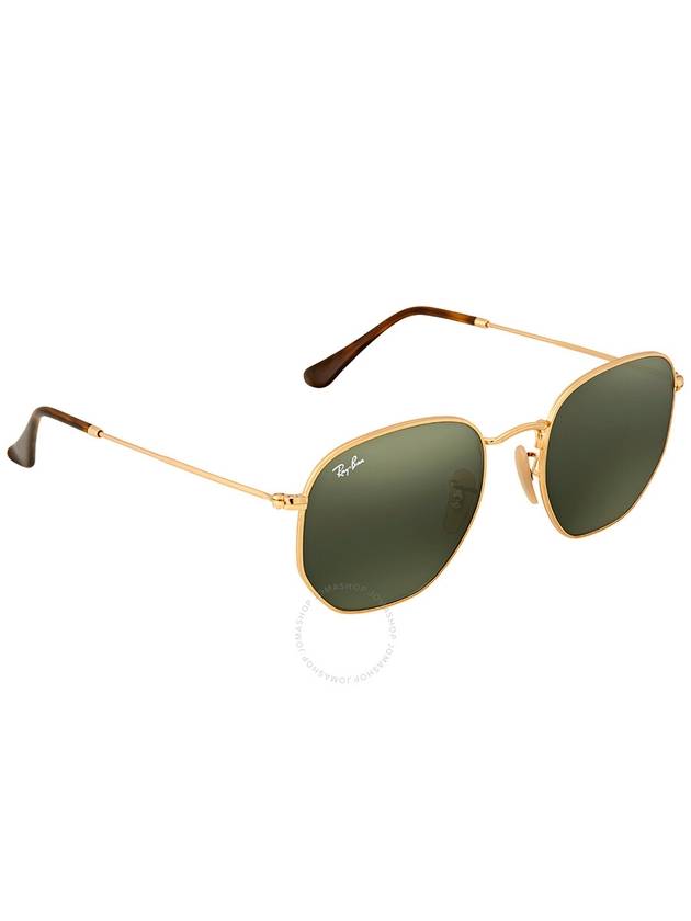 Ray Ban Hexagonal Flat Lenses Green Classic G-15 Unisex Sunglasses RB3548N 001 54 - RAY-BAN - BALAAN 3