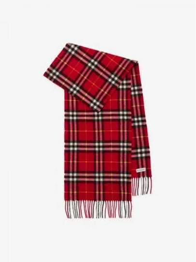 Check Cashmere Scarf 8099688 - BURBERRY - BALAAN 2