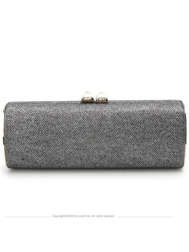 Pearl gray evening clutch bag 1239hva - JIMMY CHOO - BALAAN 1