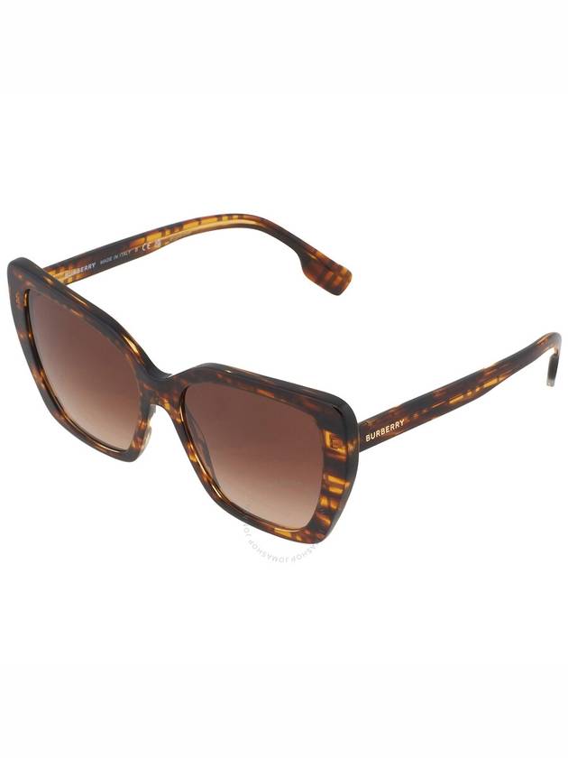 Eyewear Tamsin Sunglasses Havana Brown - BURBERRY - BALAAN 4