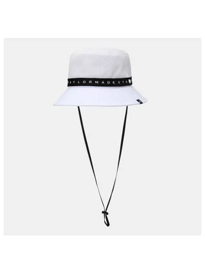 Men's Mesh Safari Fit Bucket Hat White - TAYLORMADE - BALAAN 2