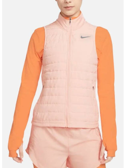 Women's Therma Fit Essentials Vest Arctic Orange - NIKE - BALAAN 2