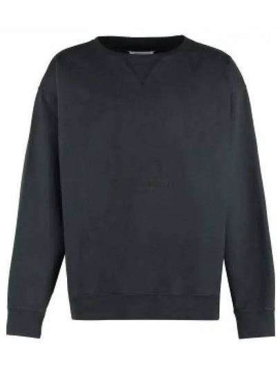 Numbering Logo Cotton Sweatshirt Black - MAISON MARGIELA - BALAAN 2