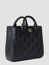 GG Materasse front plaque main compartment strap shoulder bag - GUCCI - BALAAN 5