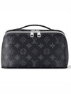 Toiletry Monogram Eclipse Coated Canvas Pouch Bag Black - LOUIS VUITTON - BALAAN 2