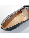 Gold Lettering Moccasin Loafers Black G45123 B14026 94305 - CHANEL - BALAAN 8