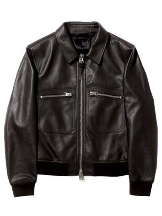 Jacket Grain Leather - TOM FORD - BALAAN 1