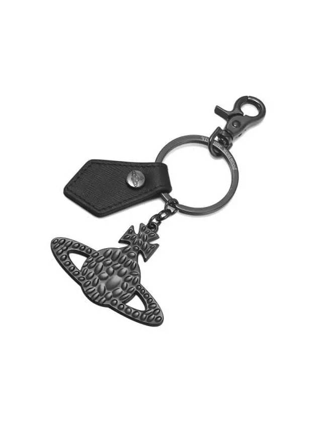 8203010IU OM0009 N405 Saffiano Hammered ORB Keyring - VIVIENNE WESTWOOD - BALAAN 3