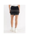 Fringe A-Line Skirt Ink Blue - ACNE STUDIOS - BALAAN 3