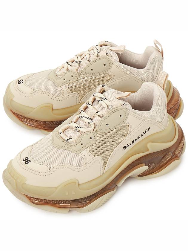 TRIPLE S low-top sneakers beige - BALENCIAGA - BALAAN 2