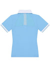 C23MTS021W Knit Point Polo T-Shirt Sky blue - CHUCUCHU - BALAAN 2