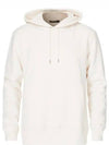 Chip Embroidered Logo Hoodie Cloud White - J.LINDEBERG - BALAAN 2