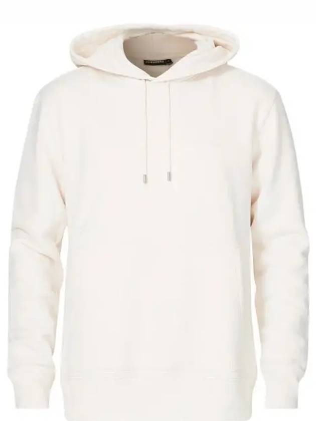 Chip Embroidered Logo Hoodie Cloud White - J.LINDEBERG - BALAAN 2