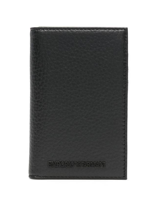 Leather Credit Card Case Y4R564Y068E80001 B0711113236 - EMPORIO ARMANI - BALAAN 1