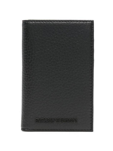 Leather Credit Card Case Y4R564Y068E80001 B0711113236 - EMPORIO ARMANI - BALAAN 1