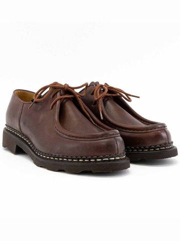 Stringatta Michael Derby Shoes UK Size Togo Reece Marron 721203TGLMR - PARABOOT - BALAAN 1