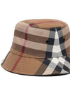 House Check Bucket Hat Brown - BURBERRY - BALAAN 5