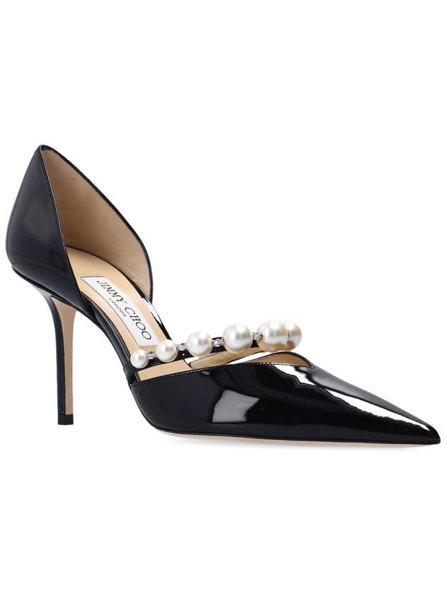 Jimmy Choo ‘Aurelie’ Patent Leather Pumps, Women's, Black - JIMMY CHOO - BALAAN 4