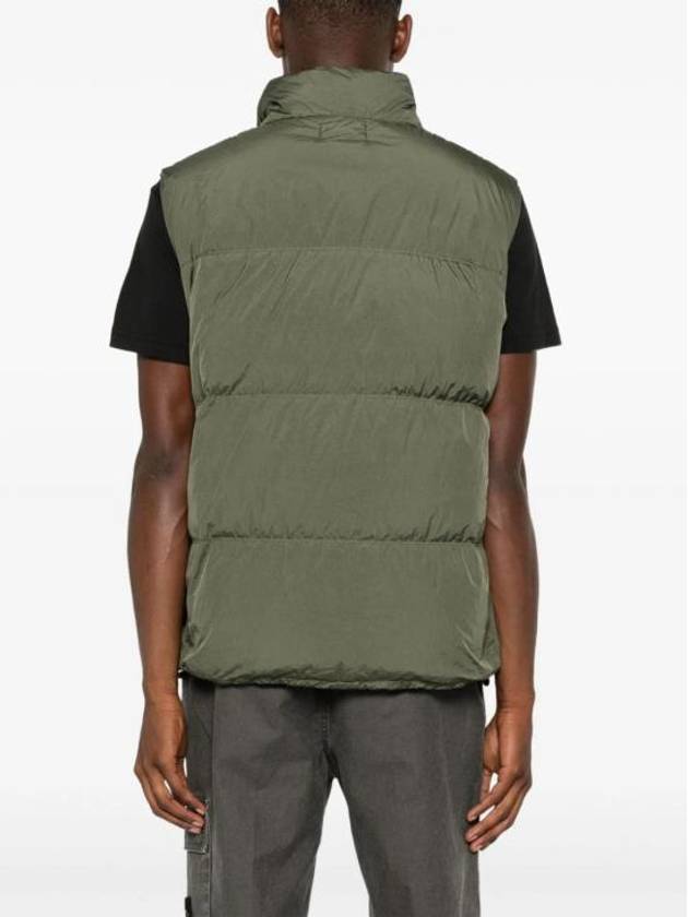 Crinkle Reps R-NY Down Vest Green - STONE ISLAND - BALAAN 5