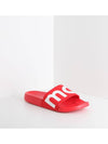 Logo Rubber Slippers Red - ISABEL MARANT - BALAAN 2