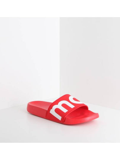 Logo Rubber Slippers Red - ISABEL MARANT - BALAAN 2