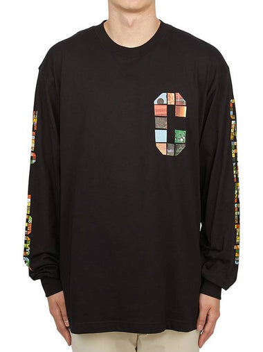 Machine 89 Long Sleeve T-Shirt Black - CARHARTT WIP - BALAAN 1