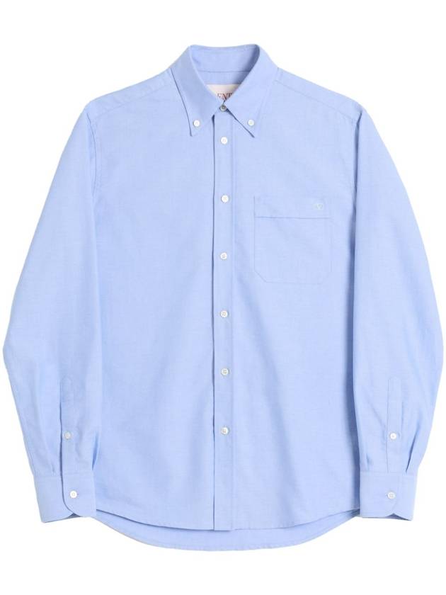 Valentino Shirts Clear Blue - VALENTINO - BALAAN 1