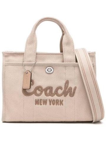 Cargo Canvas 26 Tote Bag Beige - COACH - BALAAN 1