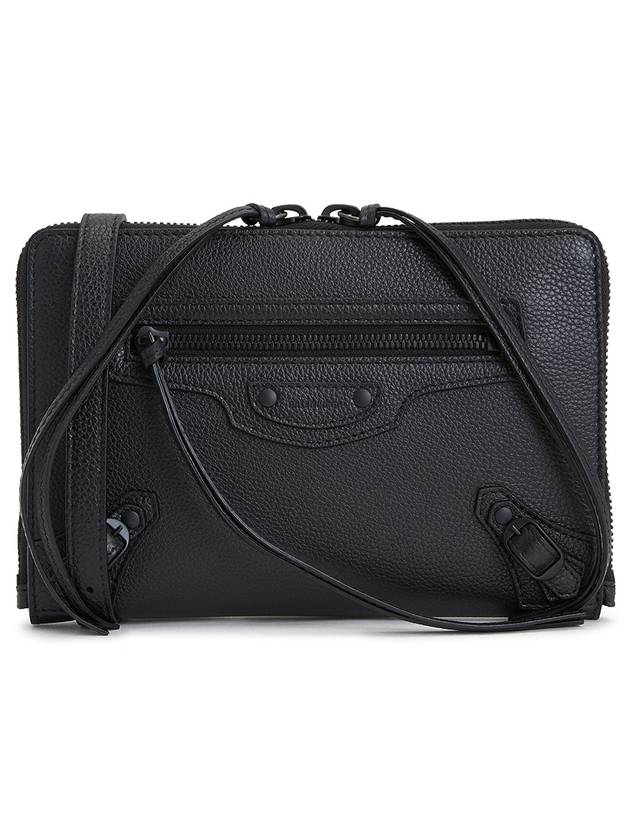 Neo Classic Shoulder Strap Clutch Bag Black - BALENCIAGA - BALAAN 1