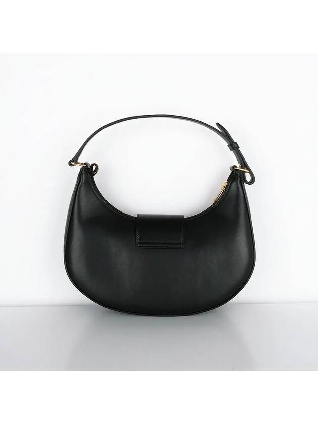 Ava Triomphe Smooth Calfskin Shoulder Bag Black - CELINE - BALAAN 4