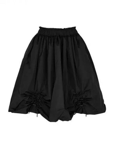 Simone Rocha ruched bow detail nylon skirt 270028 - SIMONE ROCHA - BALAAN 1