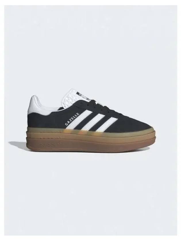 Gazelle Bold Low Top Sneakers Core Black Cloud White - ADIDAS - BALAAN 2