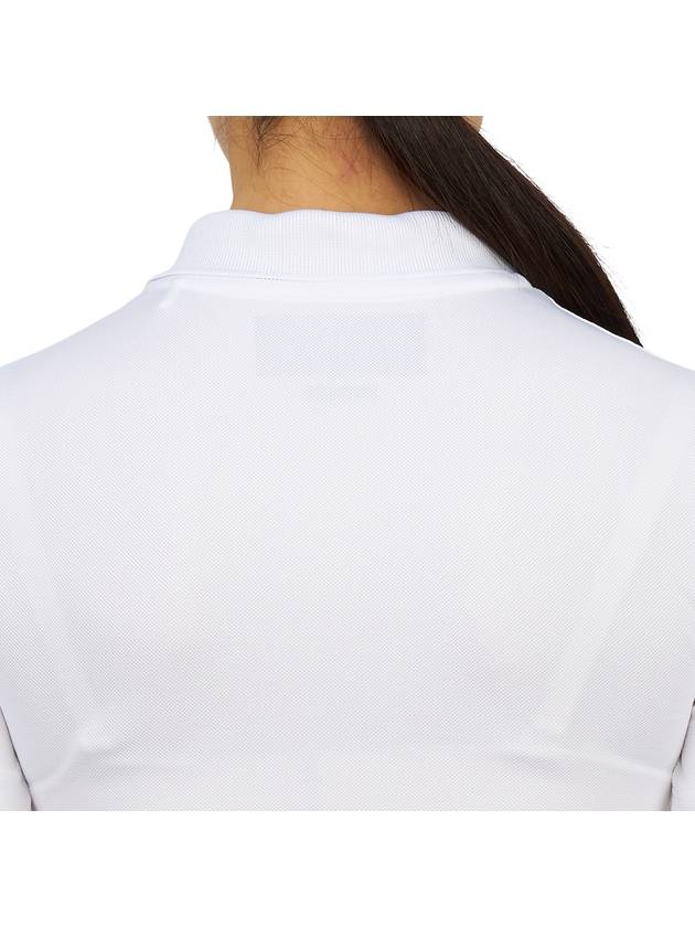 Women's Golf Picket Logo Short Sleeve PK Shirt White - HYDROGEN - BALAAN 8